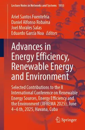 Santos Fuentefria / Alfonso Robaina / Morales Salas |  Advances in Energy Efficiency, Renewable Energy and Environment | Buch |  Sack Fachmedien