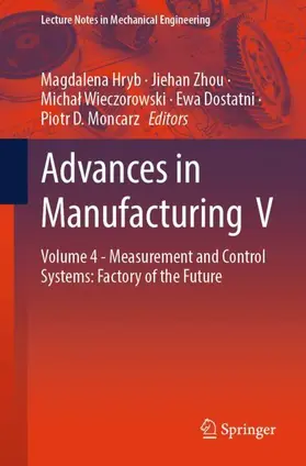 Hryb / Zhou / Wieczorowski |  Advances in Manufacturing V | Buch |  Sack Fachmedien