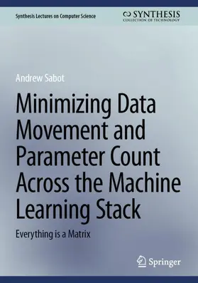 Sabot |  Minimizing Data Movement and Parameter Count Across the Machine Learning Stack | Buch |  Sack Fachmedien