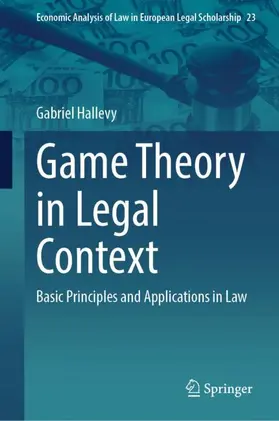 Hallevy |  Game Theory in Legal Context | Buch |  Sack Fachmedien