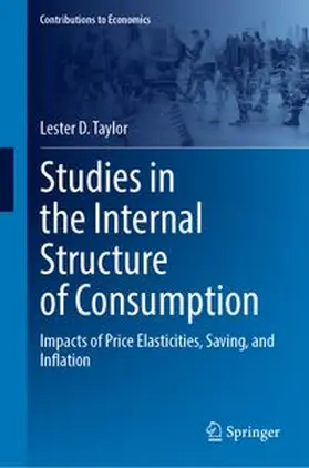 Taylor |  Studies in the Internal Structure of Consumption | Buch |  Sack Fachmedien