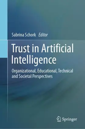 Schork |  Trust in Artificial Intelligence | Buch |  Sack Fachmedien