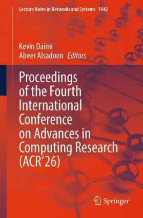 Daimi / Alsadoon |  Proceedings of the Fourth International Conference on Advances in Computing Research (ACR'26) | Buch |  Sack Fachmedien