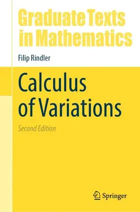 Rindler |  Calculus of Variations | Buch |  Sack Fachmedien