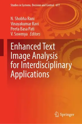 Rani / Ravi / Basa Pati |  Enhanced Text Image Analysis for Interdisciplinary Applications | Buch |  Sack Fachmedien