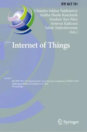 Paidimarry / Kancharla / Patri |  Internet of Things | Buch |  Sack Fachmedien