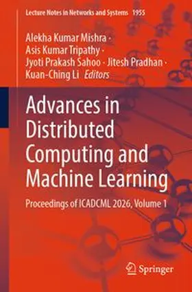 Mishra / Tripathy / Sahoo | Advances in Distributed Computing and Machine Learning | E-Book | www.sack.de
