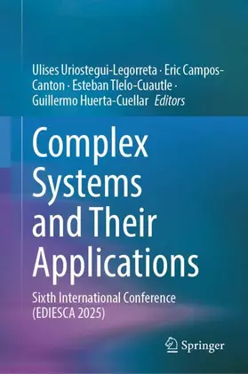 Uriostegui-Legorreta / Campos-Canton / Tlelo-Cuautle |  Complex Systems and Their Applications | Buch |  Sack Fachmedien