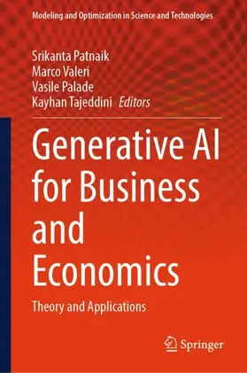 Patnaik / Valeri / Palade |  Generative AI for Business and Economics | Buch |  Sack Fachmedien