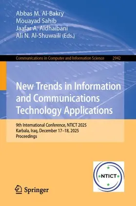 Al-Bakry / Sahib / Aldhaibani |  New Trends in Information and Communications Technology Applications | Buch |  Sack Fachmedien