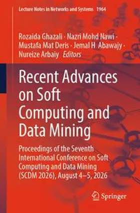 Ghazali / Nawi / Deris |  Recent Advances on Soft Computing and Data Mining | eBook | Sack Fachmedien
