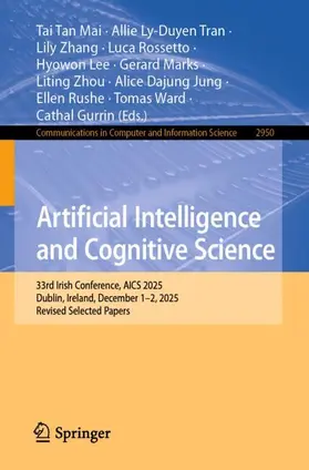 Mai / Tran / Zhang |  Artificial Intelligence and Cognitive Science | Buch |  Sack Fachmedien
