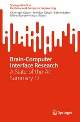 Guger / Allison / Lotte |  Brain-Computer Interface Research | eBook | Sack Fachmedien