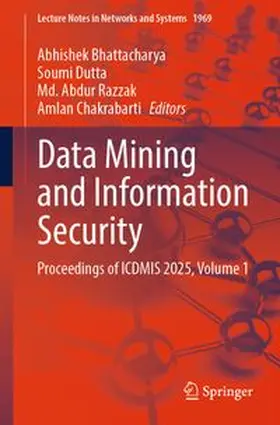 Bhattacharya / Dutta / Razzak |  Data Mining and Information Security | eBook | Sack Fachmedien