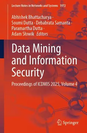 Bhattacharya / Dutta / Samanta |  Data Mining and Information Security | Buch |  Sack Fachmedien