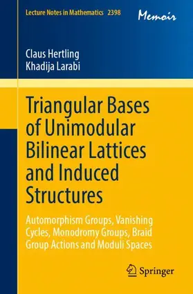 Hertling / Larabi | Triangular Bases of Unimodular Bilinear Lattices and Induced Structures | Buch | 978-3-032-25996-7 | www.sack.de