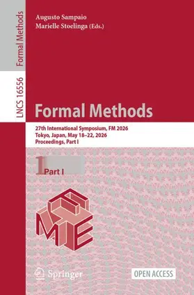 Sampaio / Stoelinga |  Formal Methods | Buch |  Sack Fachmedien