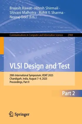 Rawat / Shirmali / Malhotra | VLSI Design and Test | Buch | 978-3-032-26297-4 | www.sack.de