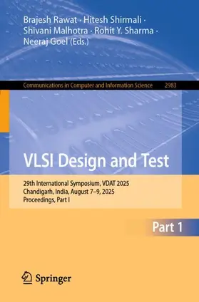 Rawat / Shirmali / Malhotra | VLSI Design and Test | Buch | 978-3-032-26304-9 | www.sack.de