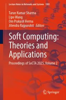 Sharma / Wang / Verma |  Soft Computing: Theories and Applications | eBook | Sack Fachmedien