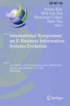 Kim / Tsai / Colace | International Symposium on E-Business Information Systems Evolution | E-Book | www.sack.de