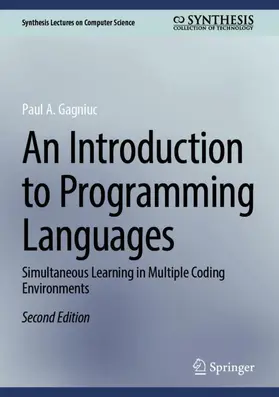 Gagniuc |  An Introduction to Programming Languages | Buch |  Sack Fachmedien