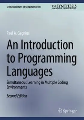 Gagniuc | An Introduction to Programming Languages | E-Book | www.sack.de