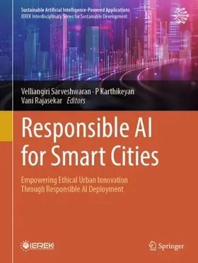 Sarveshwaran / Karthikeyan / Rajasekar |  Responsible AI for Smart Cities | Buch |  Sack Fachmedien