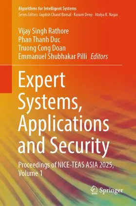 Rathore / Duc / Doan |  Expert Systems, Applications and Security | Buch |  Sack Fachmedien