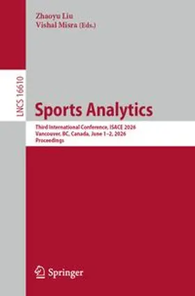 Liu / Misra |  Sports Analytics | eBook | Sack Fachmedien