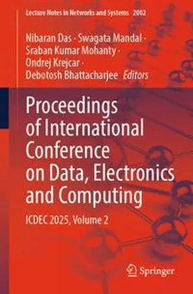 Das / Mandal / Mohanty | Proceedings of International Conference on Data, Electronics and Computing | E-Book | www.sack.de