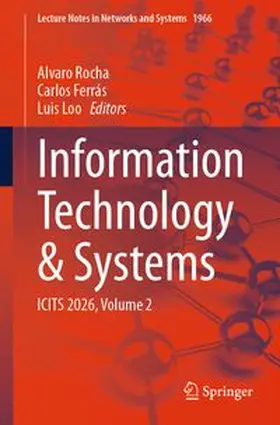 Rocha / Ferrás / Loo |  Information Technology & Systems | eBook | Sack Fachmedien