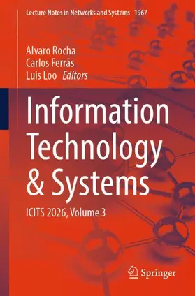 Rocha / Ferrás / Loo |  Information Technology & Systems | Buch |  Sack Fachmedien