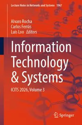 Rocha / Ferrás / Loo |  Information Technology & Systems | eBook | Sack Fachmedien