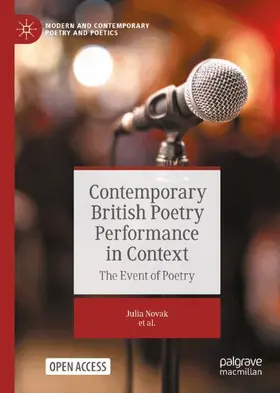 Novak / Banerji / Krebs |  Contemporary British Poetry Performance in Context | Buch |  Sack Fachmedien