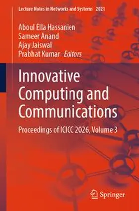 Hassanien / Anand / Jaiswal | Innovative Computing and Communications | E-Book | www.sack.de