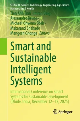 Tran / Baig / Bruno |  Smart and Sustainable Intelligent Systems | Buch |  Sack Fachmedien