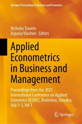 Tsounis / Vlachvei | Applied Econometrics in Business and Management | Buch | 978-3-032-28626-0 | www.sack.de
