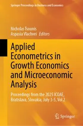 Tsounis / Vlachvei | Applied Econometrics in Growth Economics and Microeconomic Analysis | Buch | 978-3-032-28634-5 | www.sack.de
