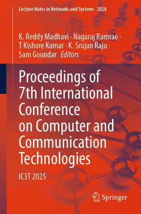 Madhavi / Ramrao / Kumar |  Proceedings of 7th International Conference on Computer and Communication Technologies | Buch |  Sack Fachmedien