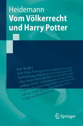 Heidemann |  Vom Völkerrecht und Harry Potter | Buch |  Sack Fachmedien