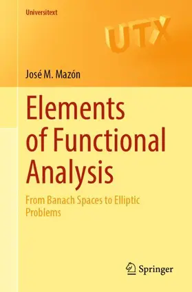 Mazón |  Elements of Functional Analysis | Buch |  Sack Fachmedien