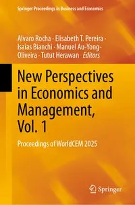 Rocha / Pereira / Bianchi |  New Perspectives in Economics and Management, Vol 1 | eBook | Sack Fachmedien