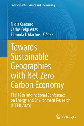 Caetano / Felgueiras / F. Martins |  Towards Sustainable Geographies with Net Zero Carbon Economy | Buch |  Sack Fachmedien