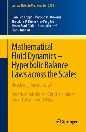 Freistühler / Rohde / Warnecke |  Mathematical Fluid Dynamics – Hyperbolic Balance Laws across the Scales | Buch |  Sack Fachmedien