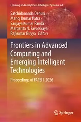 Dehuri / Patra / Panda |  Frontiers in Advanced Computing and Emerging Intelligent Technologies | eBook | Sack Fachmedien