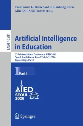 Blanchard / Chen / Chi |  Artificial Intelligence in Education | Buch |  Sack Fachmedien