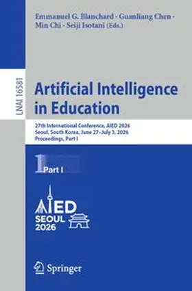Blanchard / Chen / Chi |  Artificial Intelligence in Education | eBook | Sack Fachmedien
