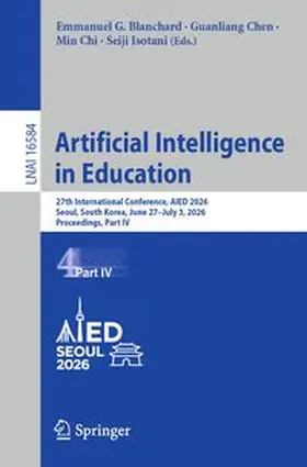 Blanchard / Chen / Chi |  Artificial Intelligence in Education | eBook | Sack Fachmedien