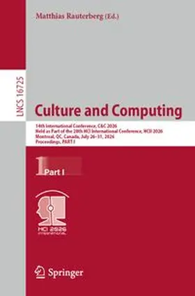 Rauterberg | Culture and Computing | E-Book | www.sack.de